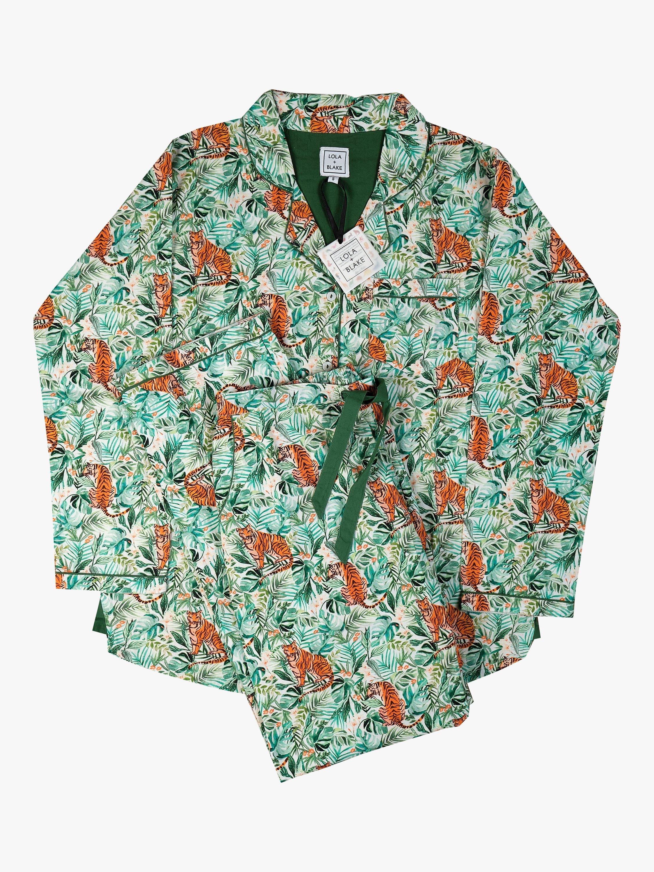 Lola + Blake Cotton Pyjamas, Jungle