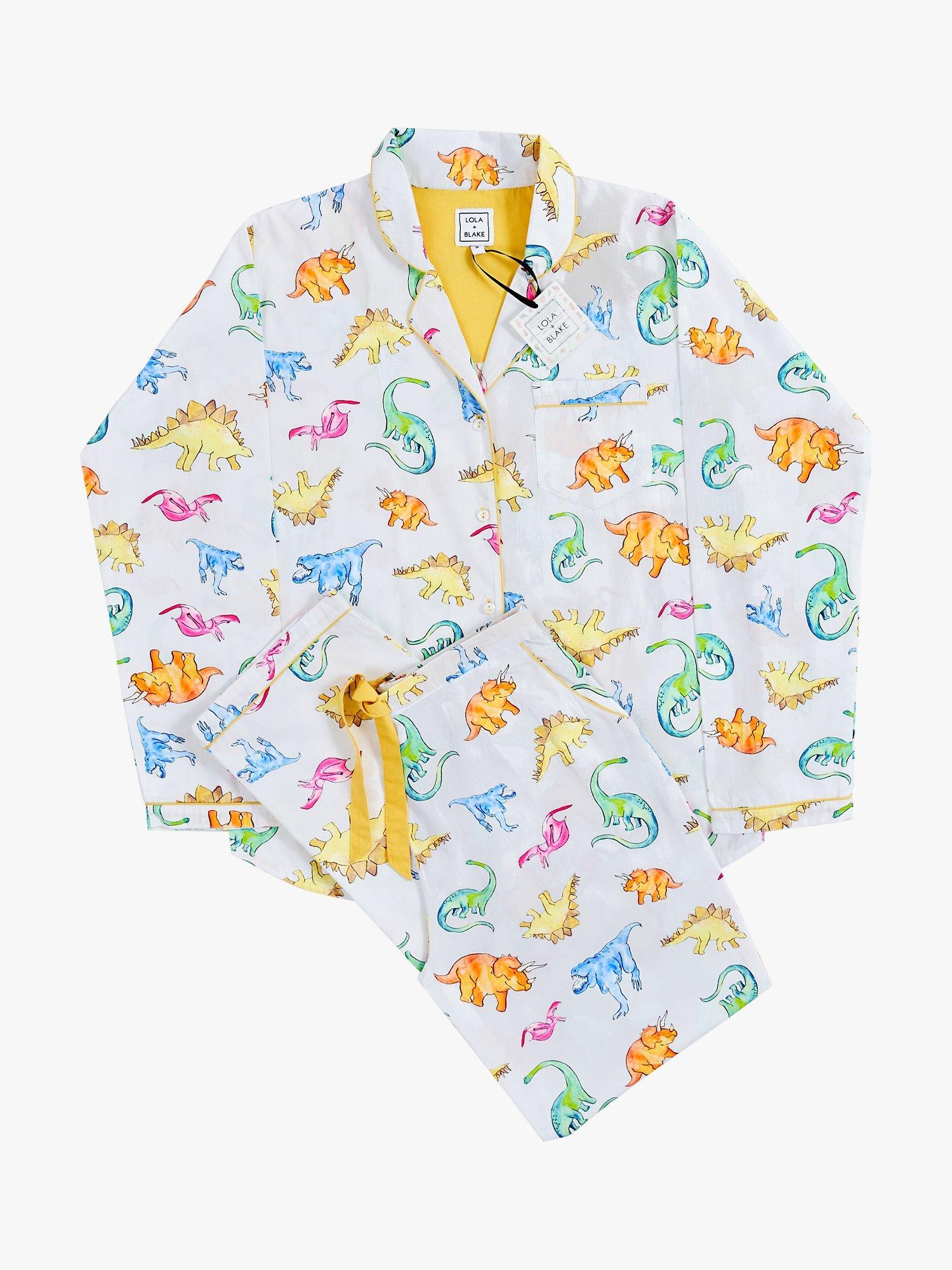 Lola + Blake Cotton Pyjamas, Dinosaurs