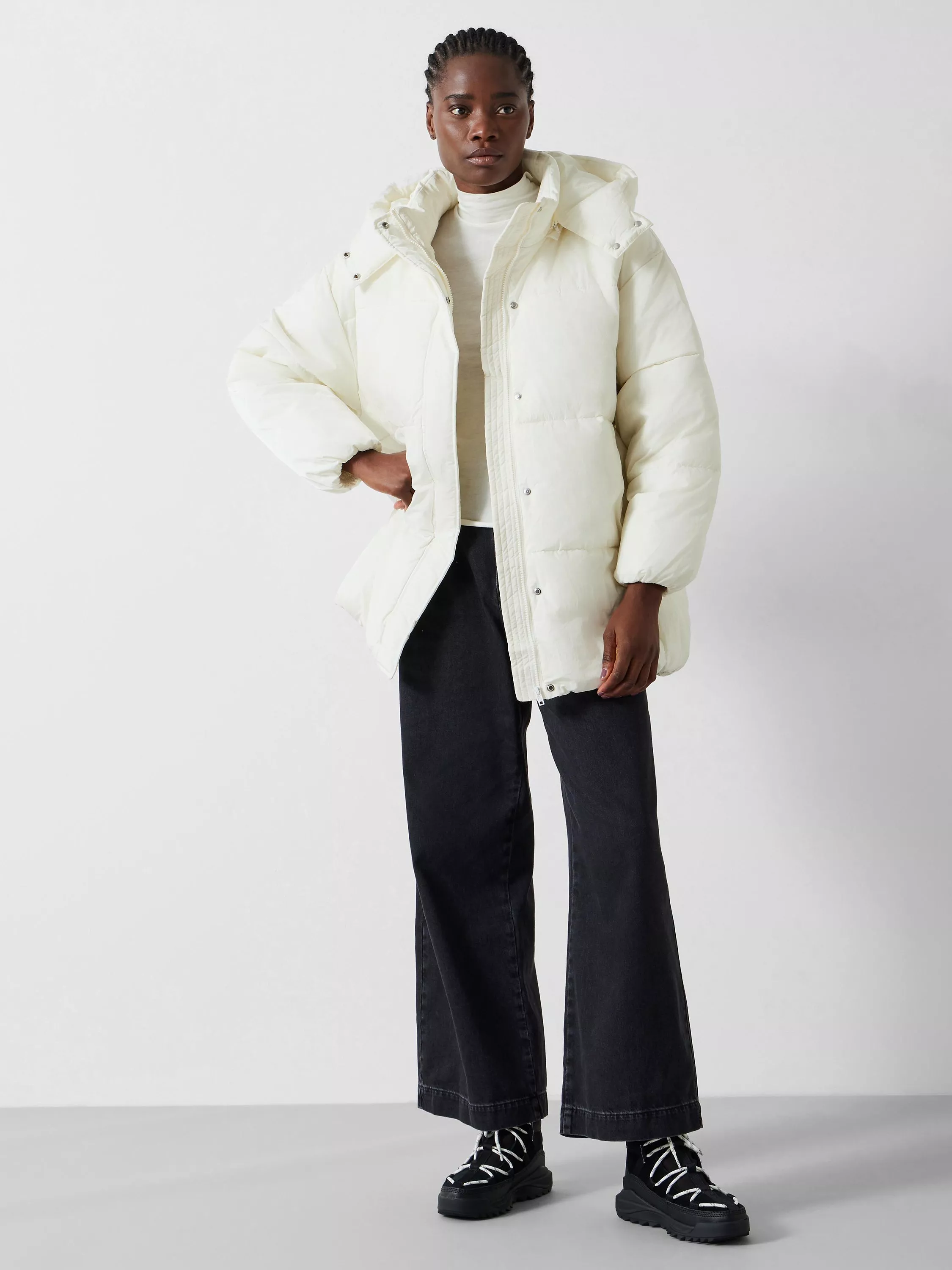 Hush velvet puffer jacket outlet