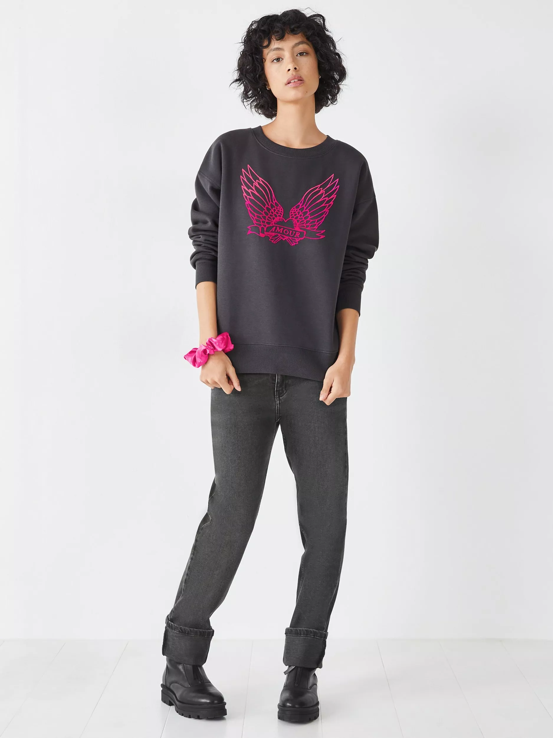 Hush eagle oversized sweatshirt sale