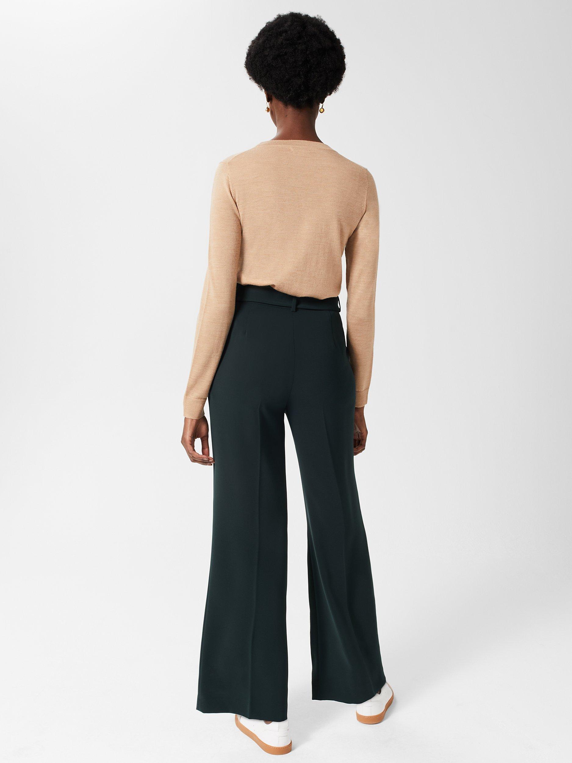 Product image 2 of 4, which shows DREW WIDE TROUSER GNDK