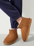 HUSH Ultra Mini Sheepskin Boots