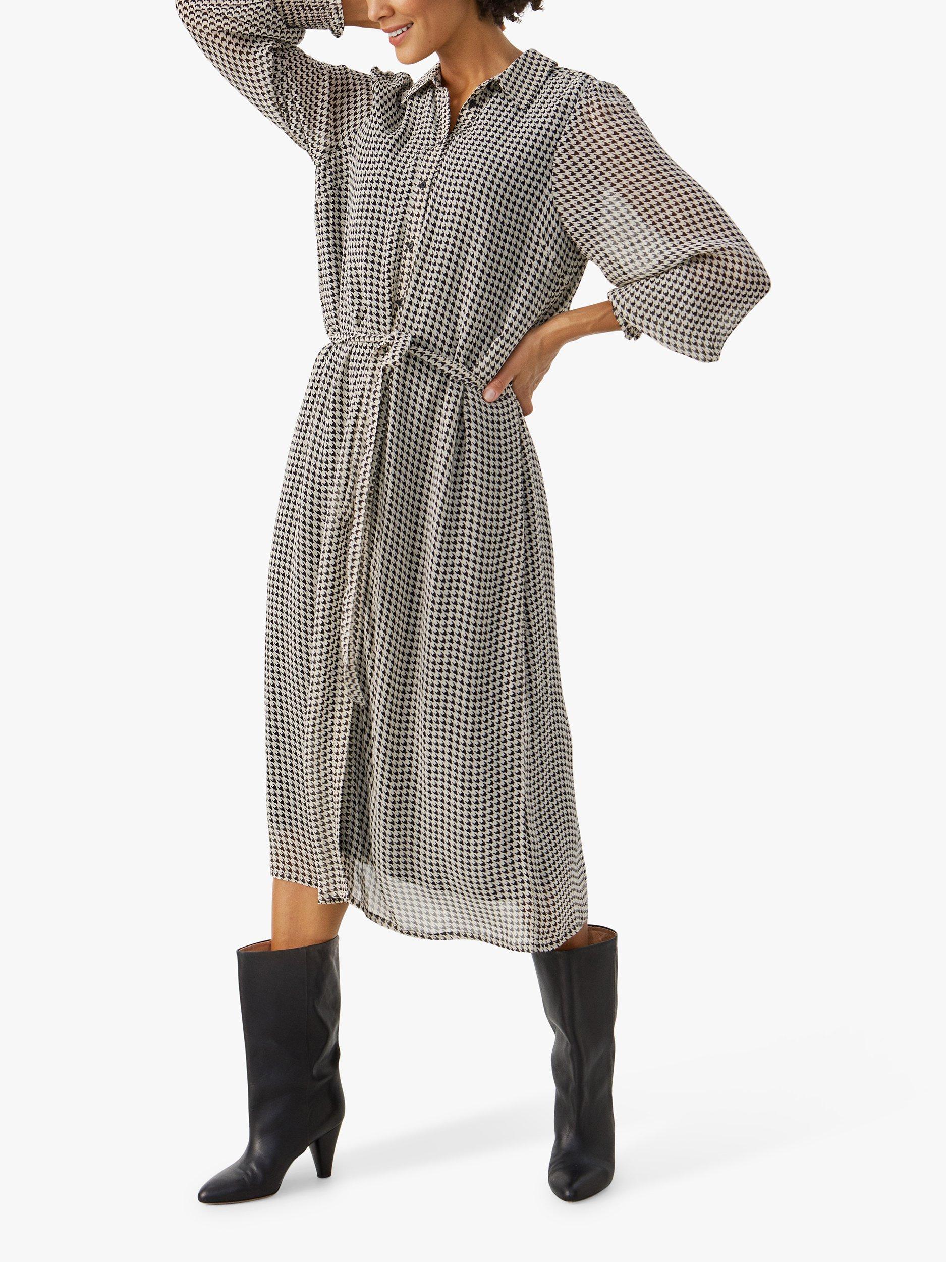 Part Two Thulla Relaxed Shirt Midi Dress, Black Hound
