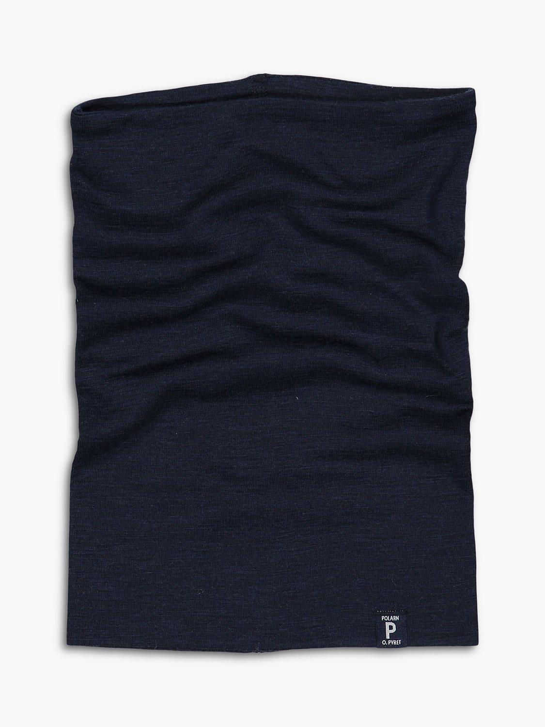 Polarn O. Pyret Kids' Merino Wool Neck Warmer, Blue
