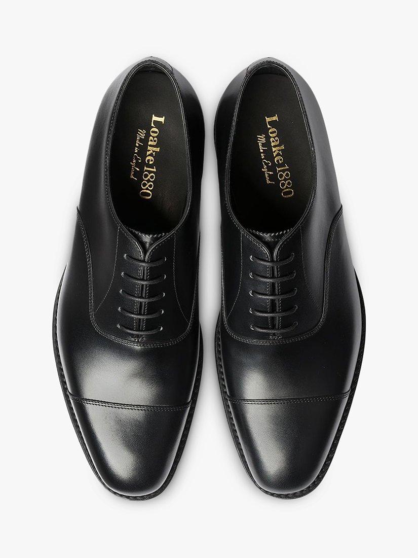 Product image 3 of 3, which shows Loake Aldwych Oxford Shoes, Black, 7