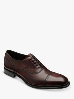 Loake Hughes Oxford Shoes - view 2, Burgundy