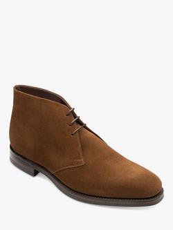 Loake Pimlico Suede Chukka Boots - view 2, Brown