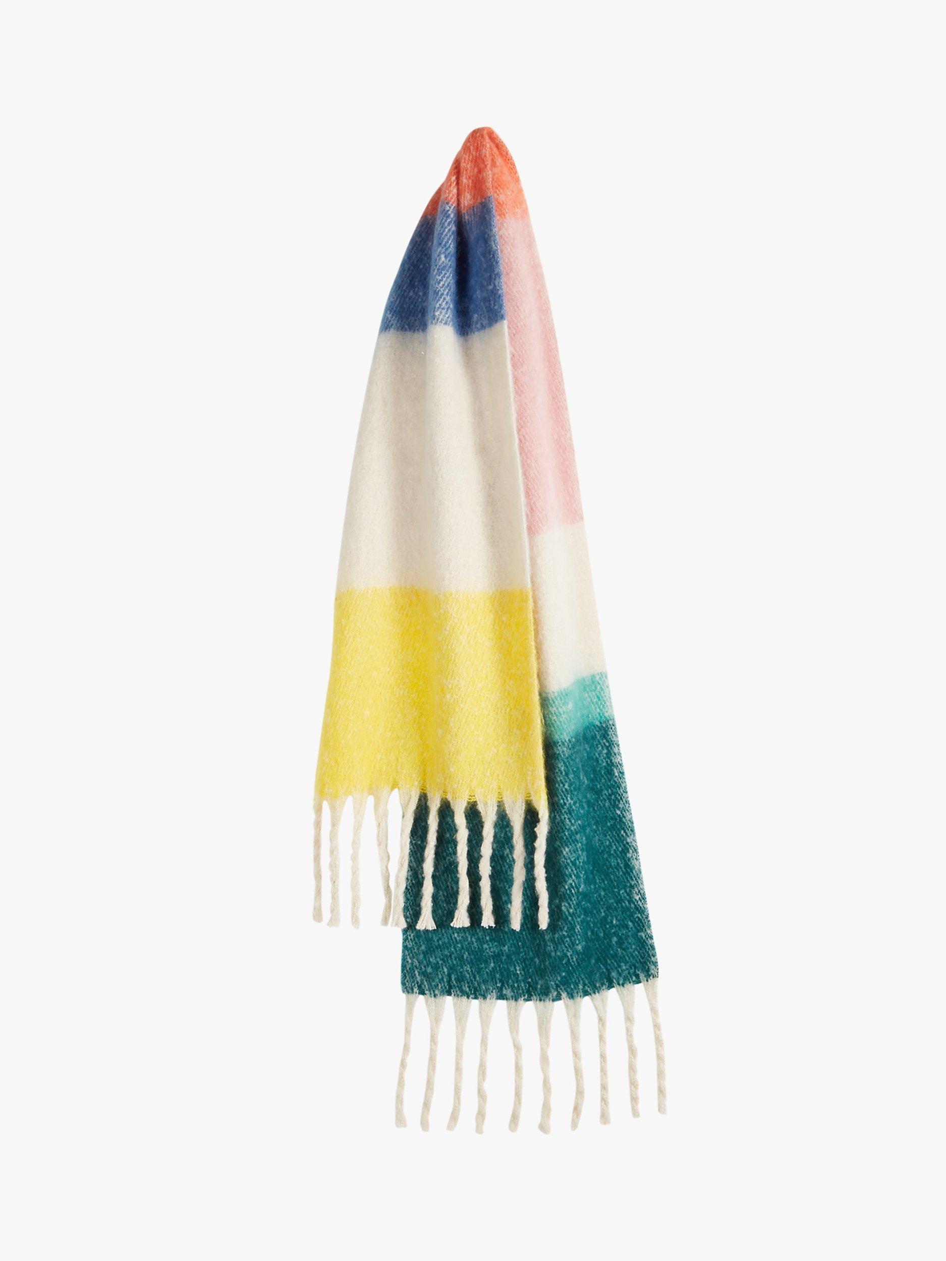 HUSH Aria Colour Block Scarf, Multi