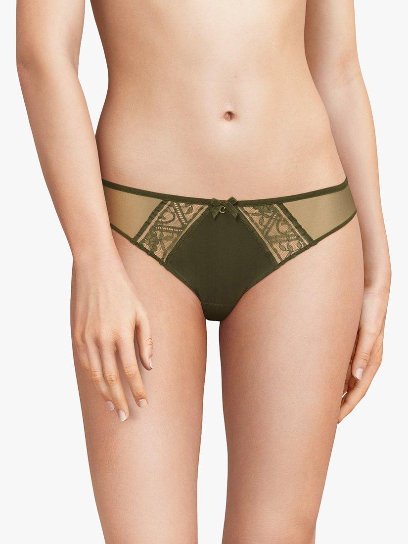 Chantelle Alto Bikini Knickers, Khaki