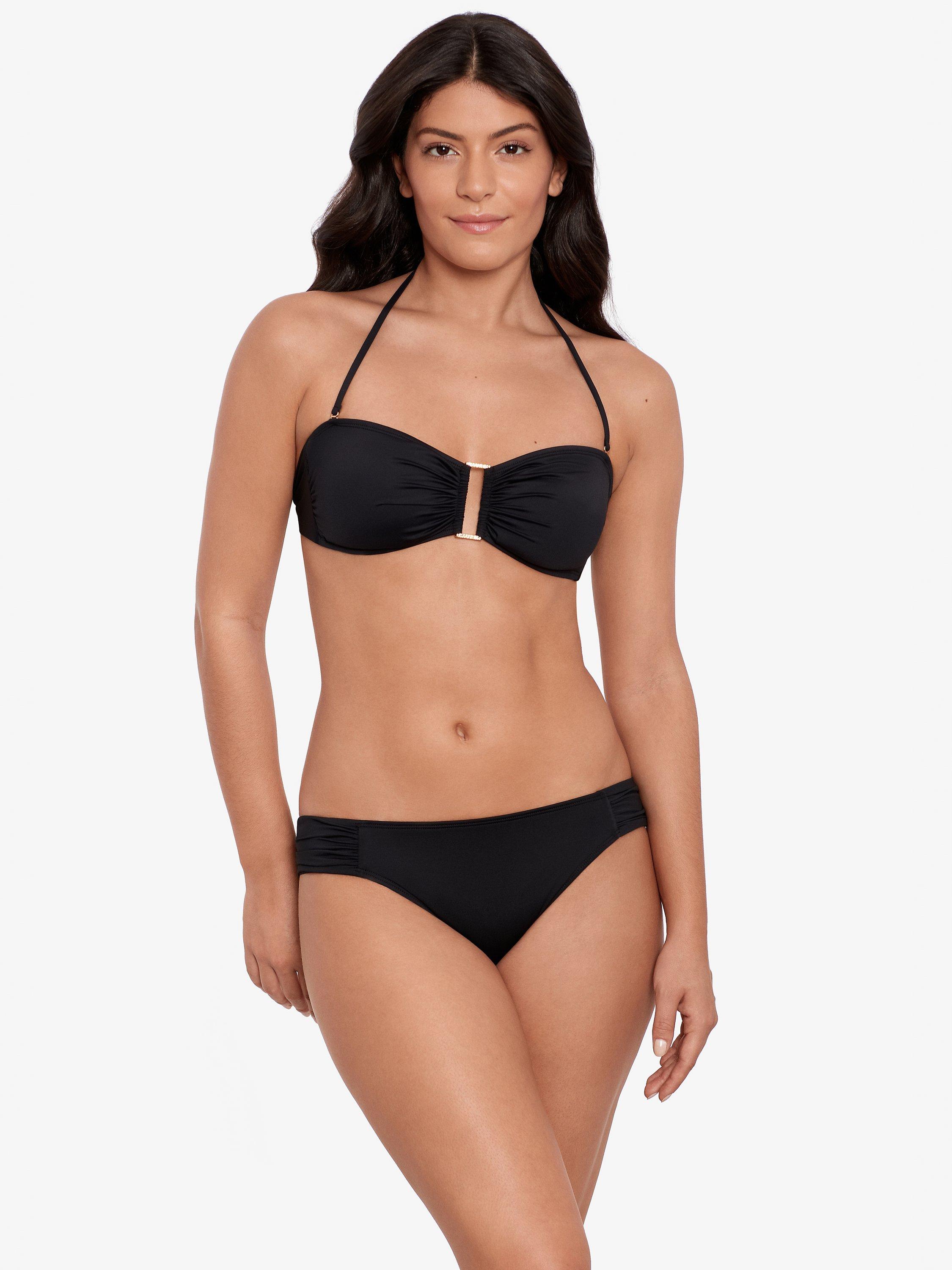 Lauren Ralph Lauren Solid Hipster Bikini Bottoms