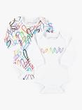 From Babies with Love Baby #Lovewall Bodysuits Gift Set, Neutral