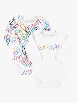 From Babies with Love Baby #Lovewall Bodysuits Gift Set, Neutral, Neutral