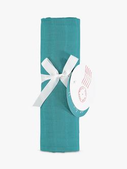 From Babies with Love Waves Of Joy Baby Shawl, Teal, 
