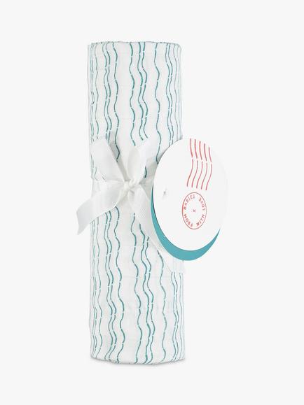 From Babies with Love Waves Of Joy Baby Shawl, Neutral, 