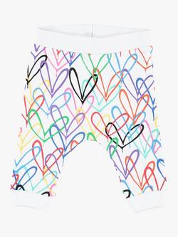 From Babies with Love Baby Organic #Lovewall Joggers, Multi, Multi