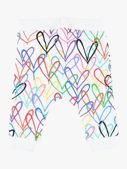 From Babies with Love Baby Organic #Lovewall Joggers, Multi - view 2, Multi