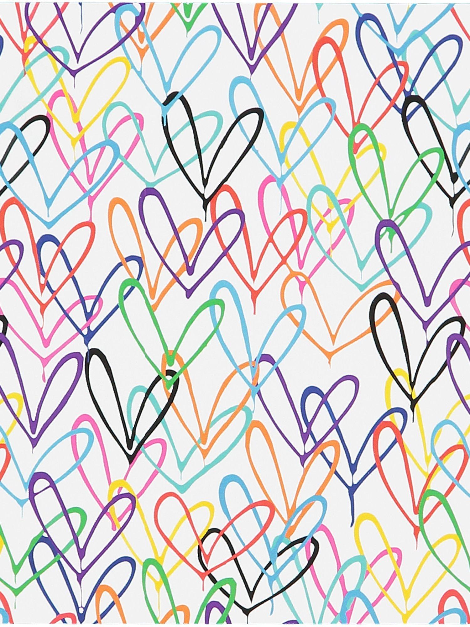 Product image 3 of 5, which shows From Babies with Love Baby Organic #Lovewall Joggers, Multi, 0-3 months
