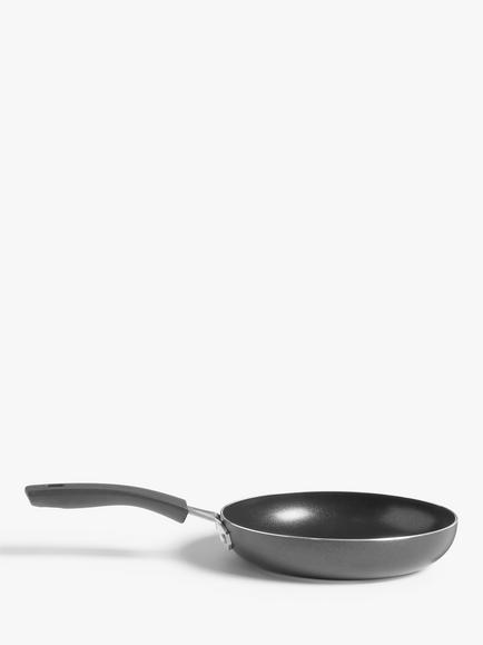 John Lewis ANYDAY Aluminium Non-Stick Frying Pan, Black