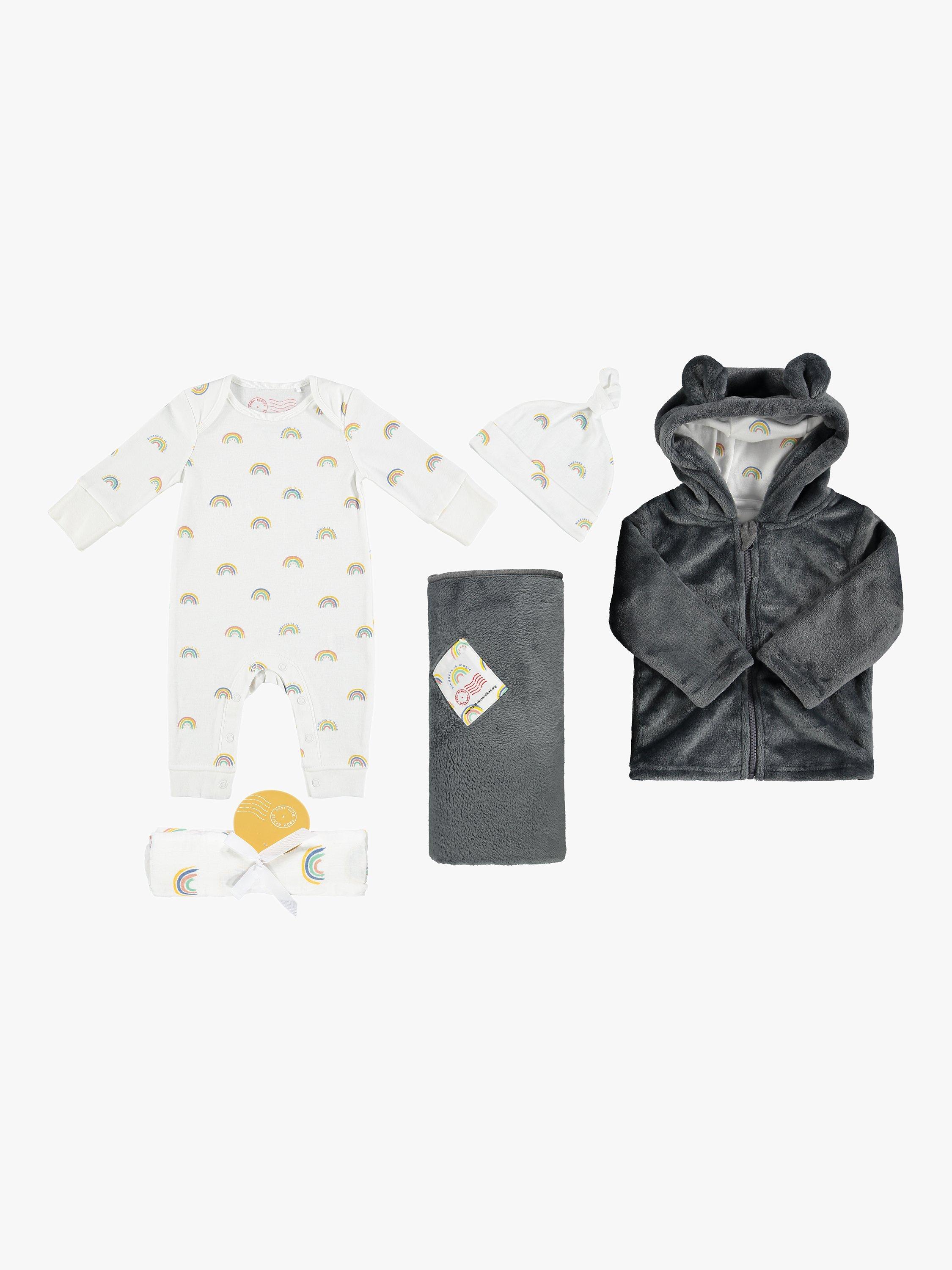 Product image 1 of 10, which shows From Babies with Love Kindness Is Magic Snuggle New Baby Gift Set, Neutral, 0-3 months
