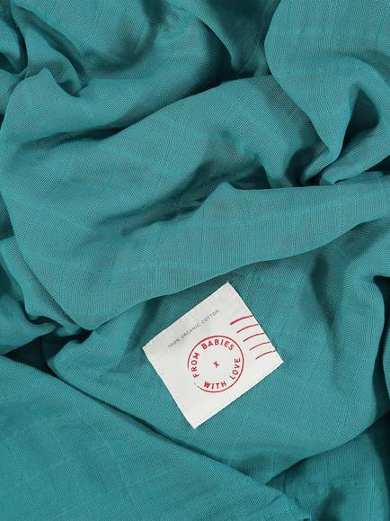 From Babies with Love Baby Waves Of Joy Shawl & Swaddling Wrap Gift Set, Neutrals - view 2, 