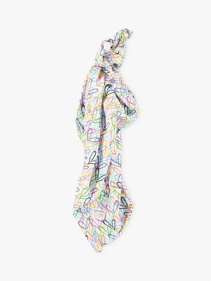From Babies with Love  #Lovewall Muslin Baby Shawl Gift Set - view 2, 