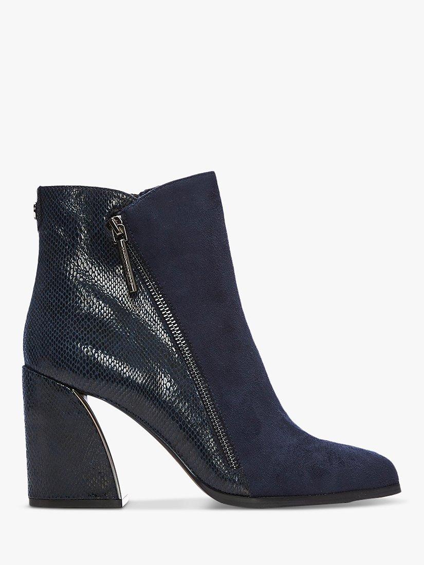 Moda in Pelle Amy Block Heel Ankle Boots Navy