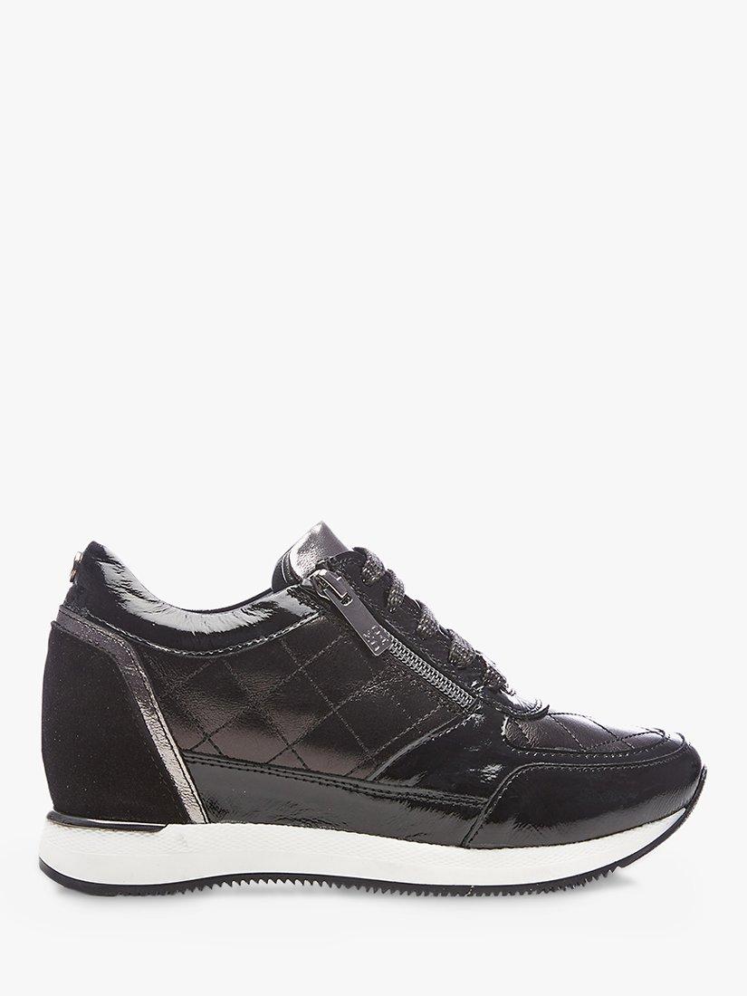Moda in Pelle Berke Leather Trainers, Black