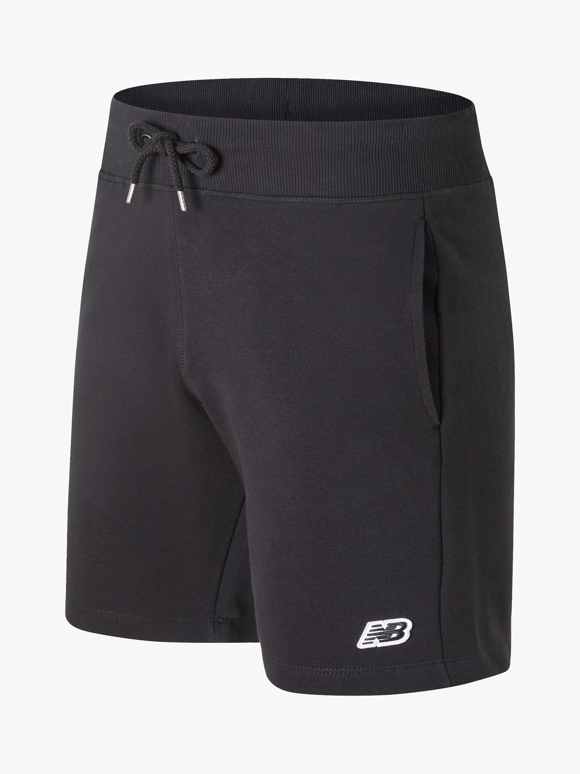 New Balance Men's Small Logo Running Shorts, Black
