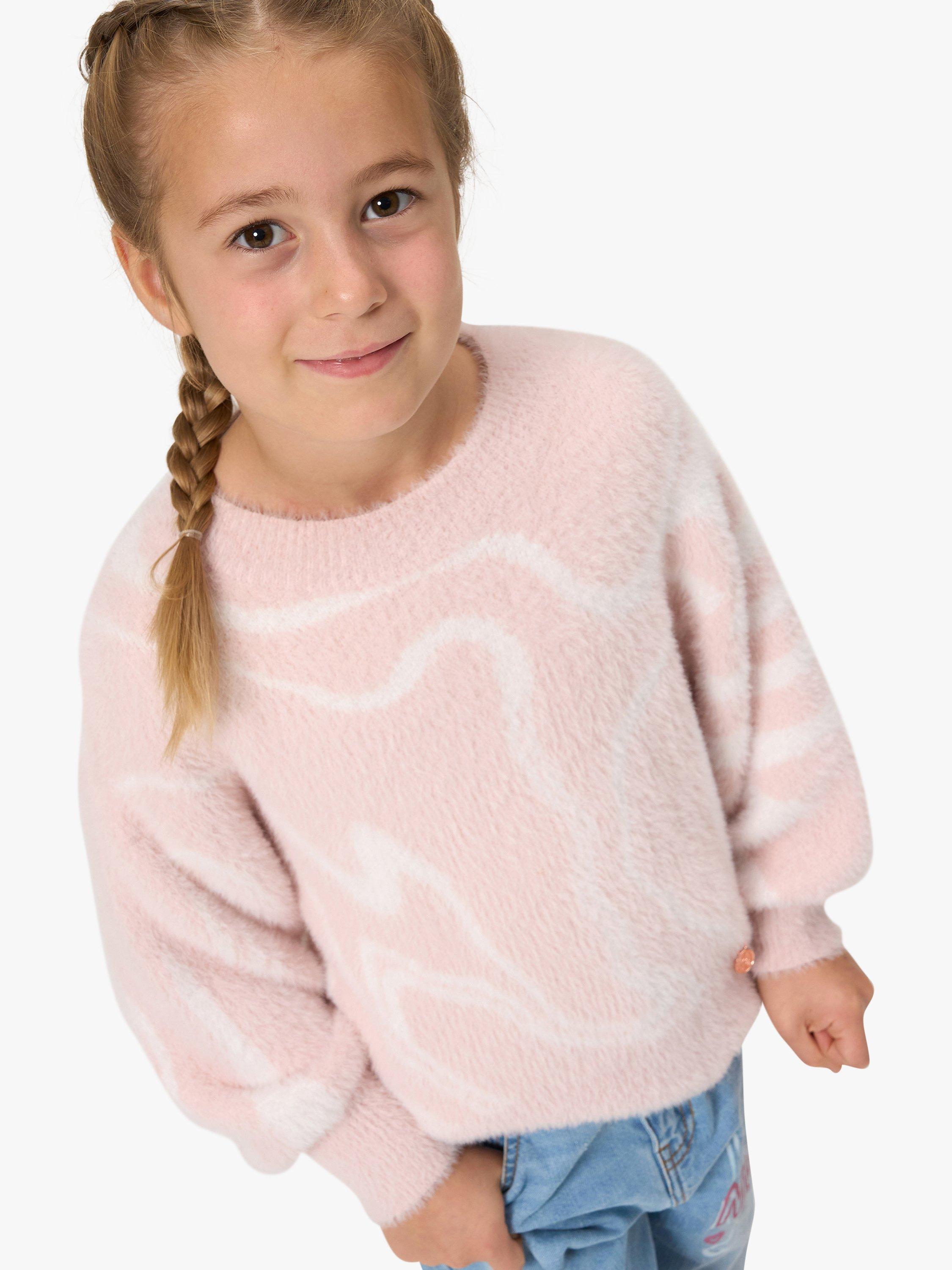 Angel & Rocket Kids' Sabrina Swirl Jumper, Pink