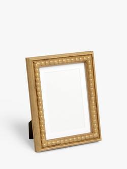 John Lewis Step Edge Wood-Effect Photo Frame & Mount, Natural, Natural