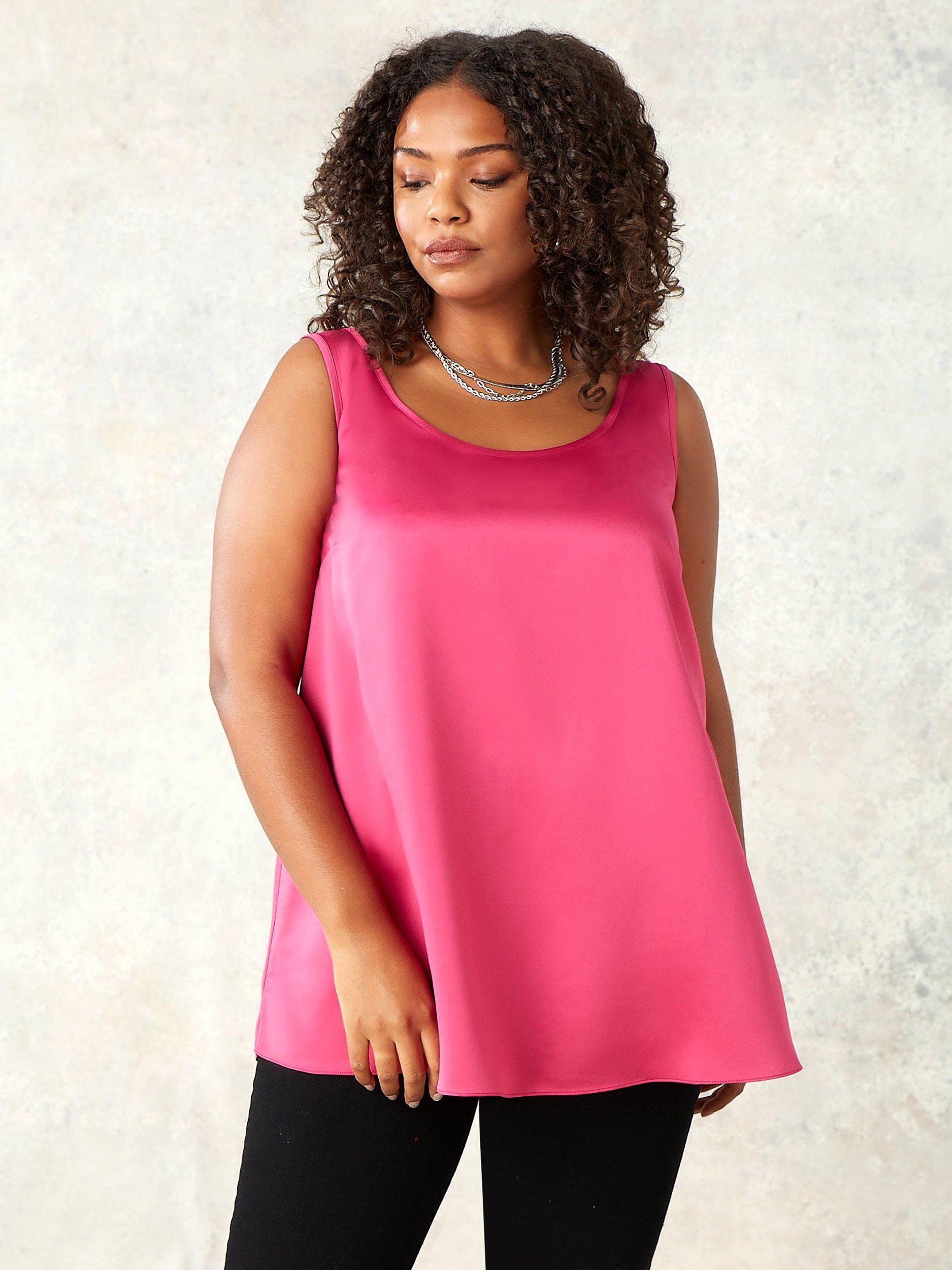 Live Unlimited Satin Vest Top