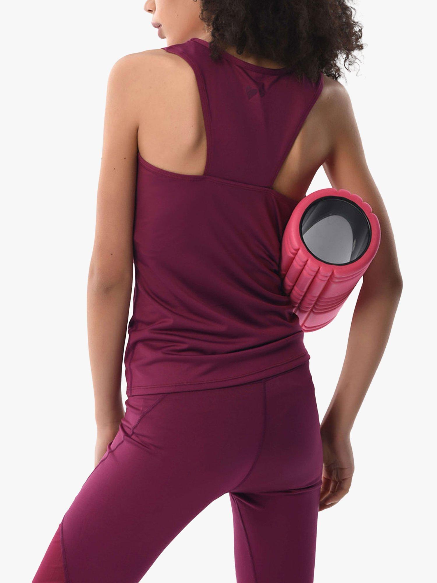 Product image 4 of 4, which shows Closet London Sports Vest Top, Pink, 8