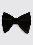 Moss Velvet Floppy Bow Tie