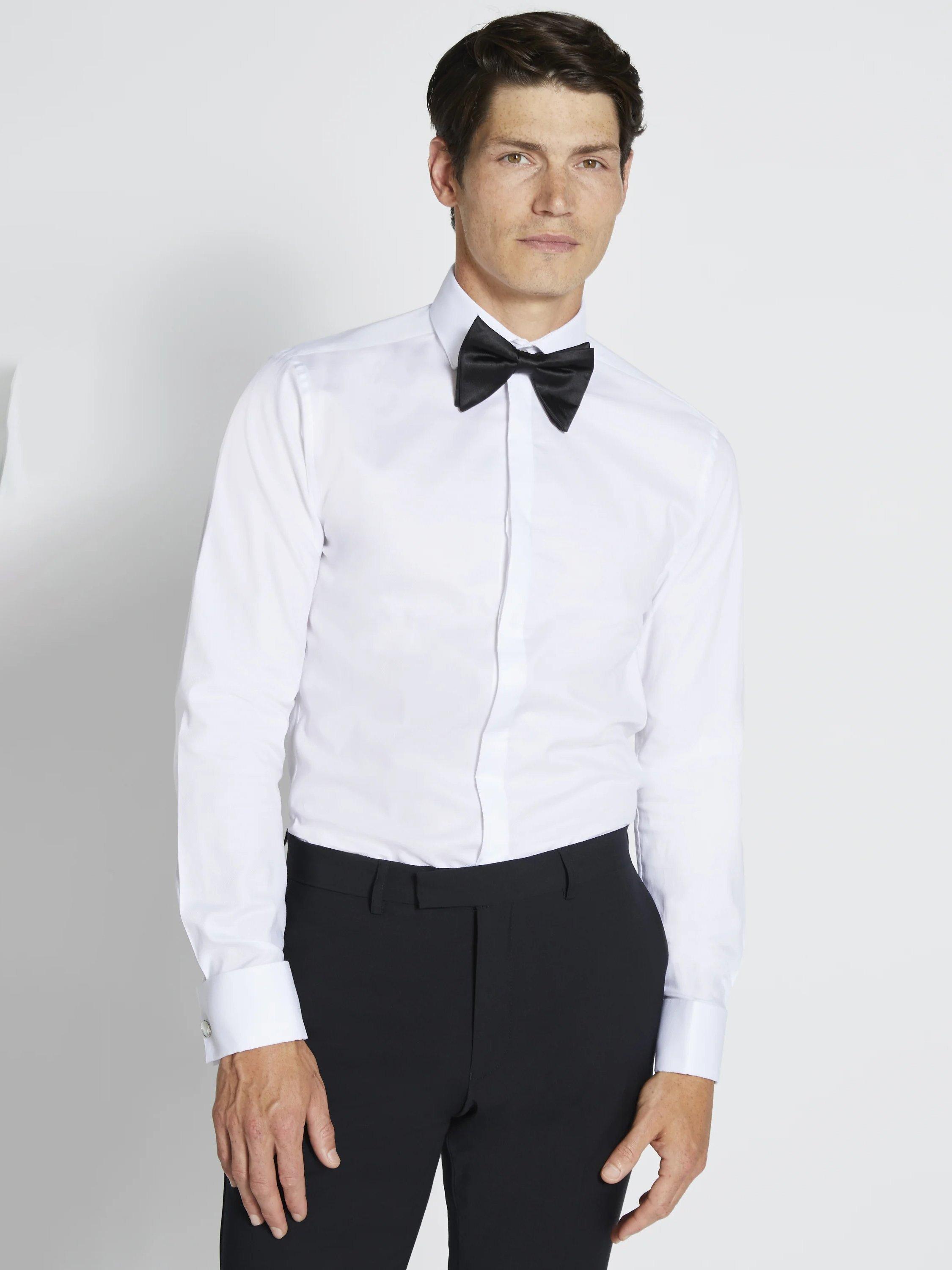 Cheap white dress shirts best sale