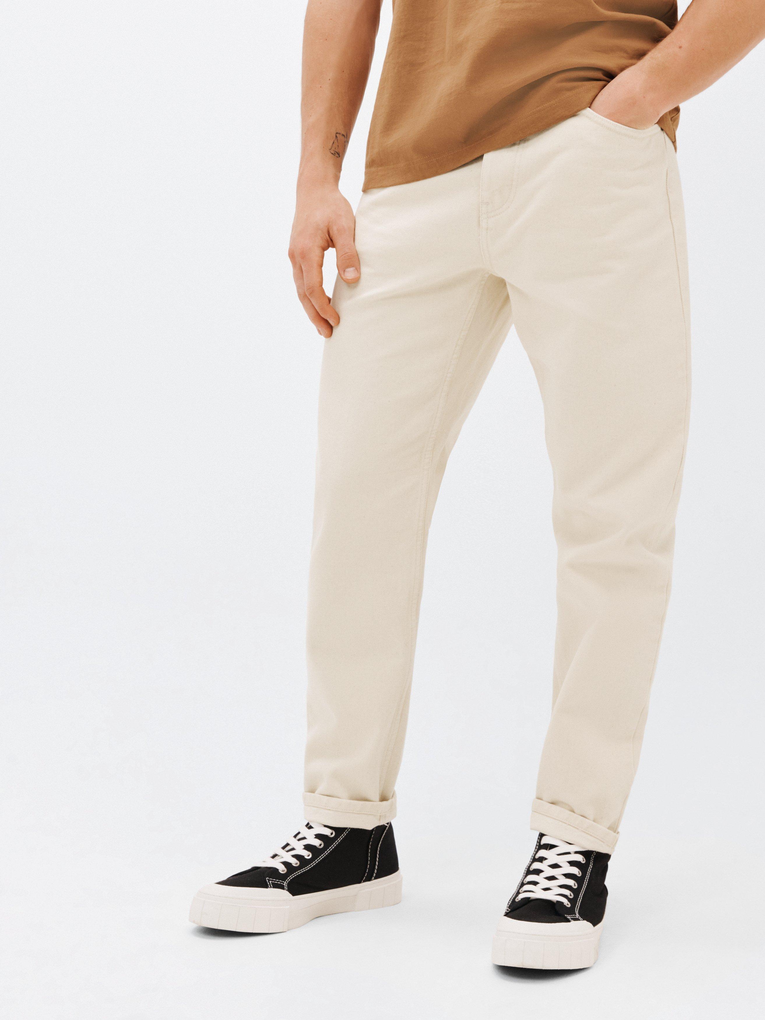 Carhartt WIP Newel Straight Trousers, Natural