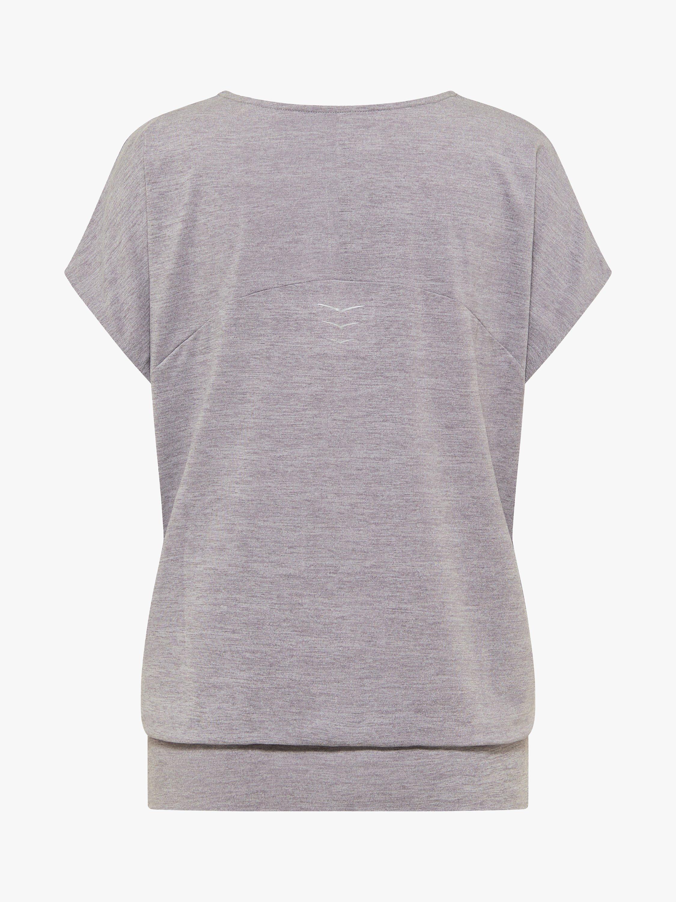 Product image 5 of 7, which shows Venice Beach Sui Short Sleeve Gym Top, Basalt, M