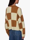 Whistles Check Wool Blend Jumper, Multi