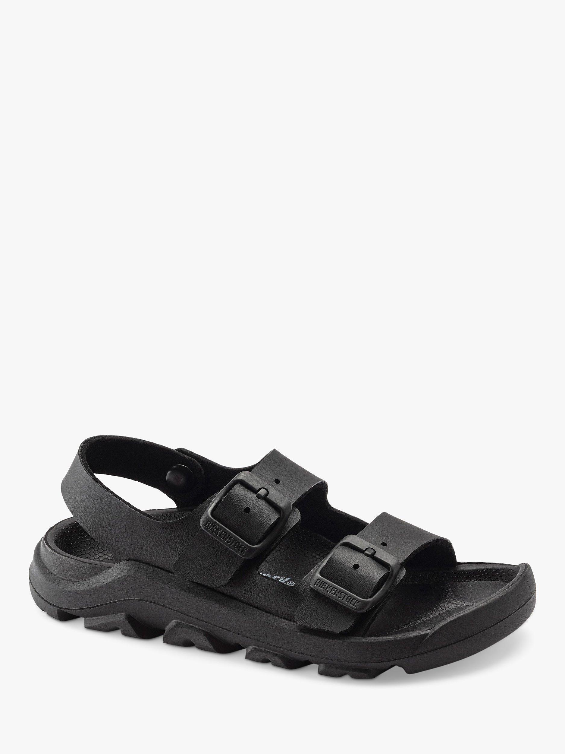 Product image 1 of 6, which shows Birkenstock Kids' Mogami Sandals, Black, 30