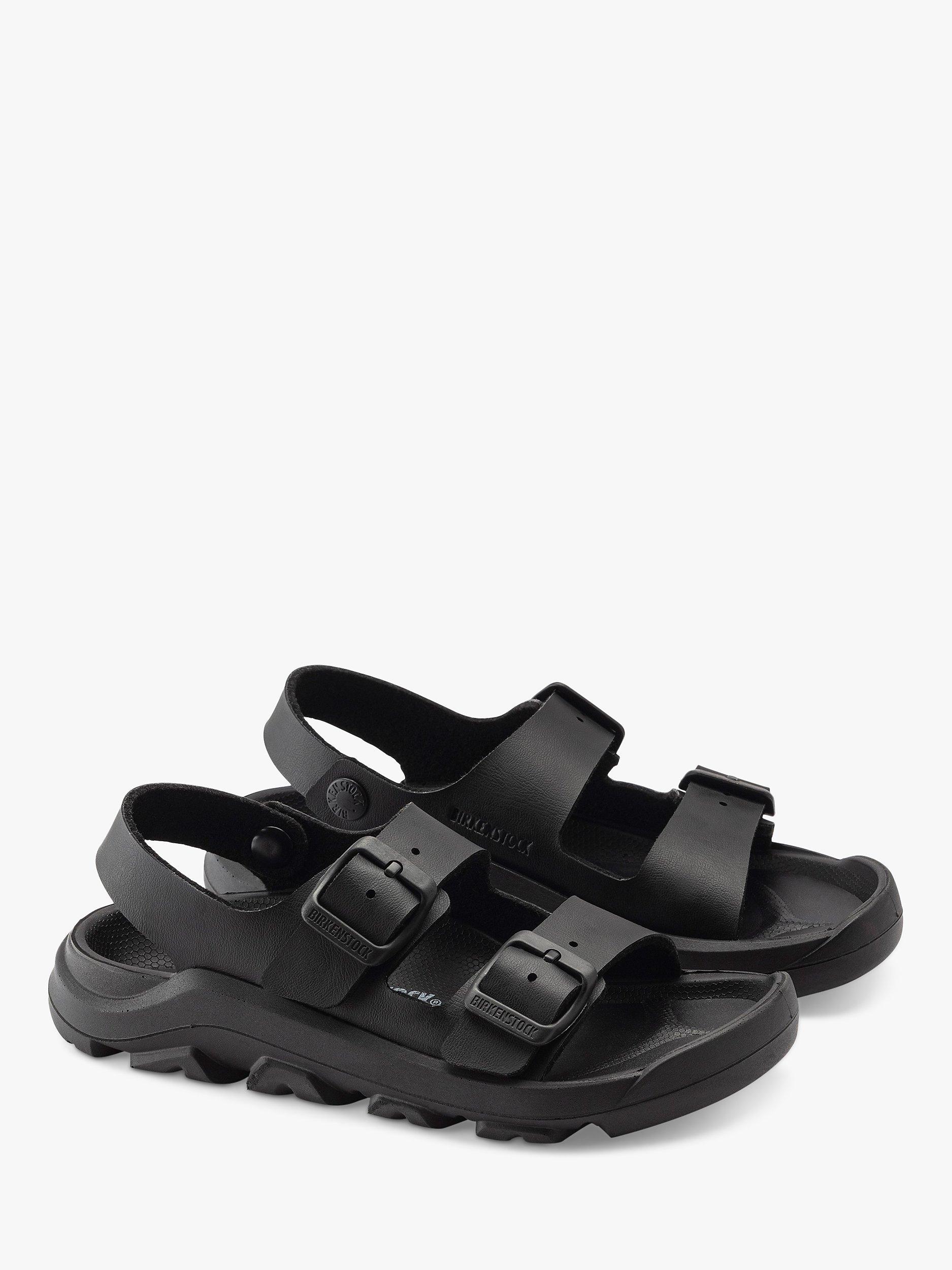 Product image 2 of 6, which shows Birkenstock Kids' Mogami Sandals, Black, 30