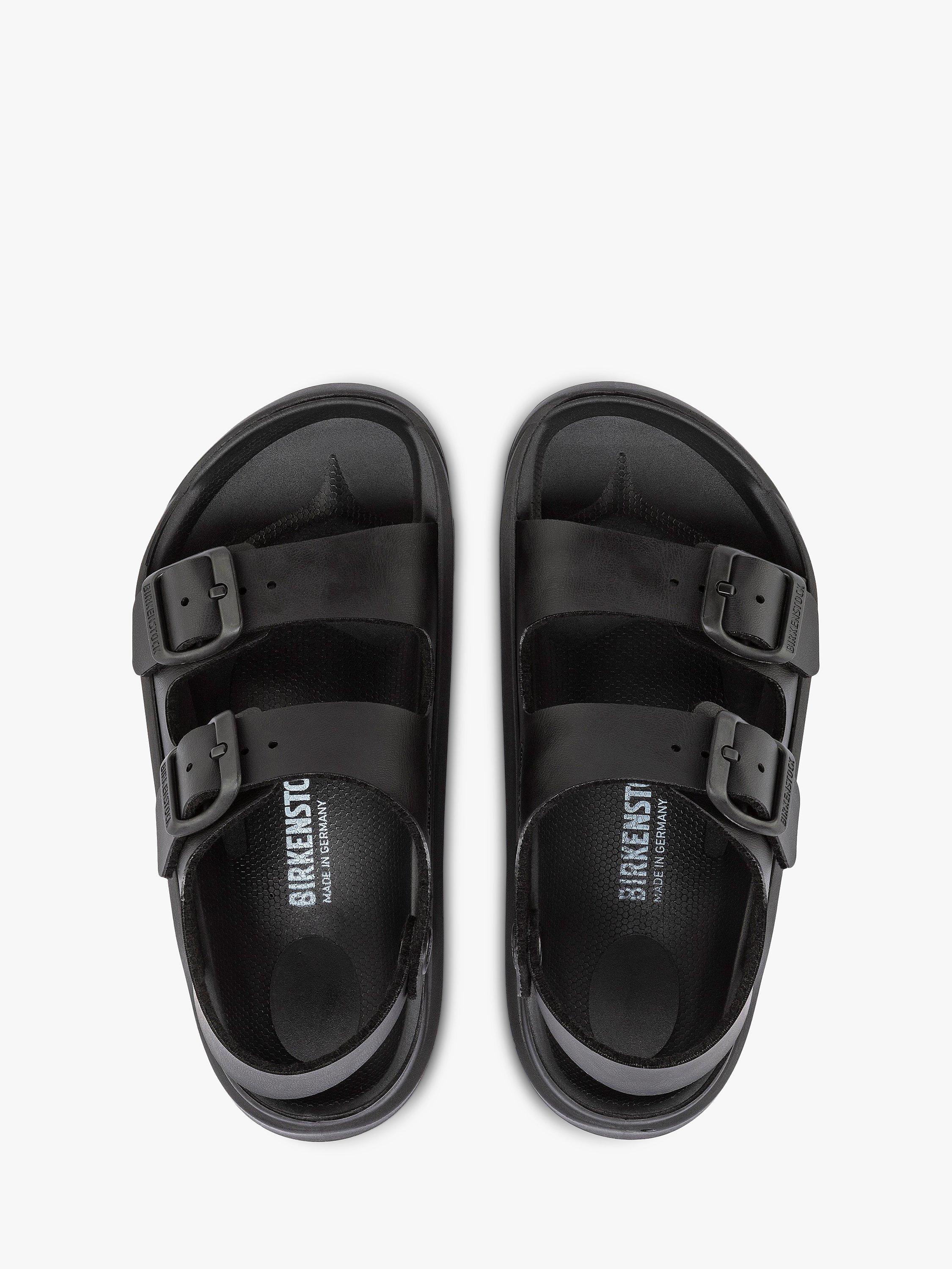 Product image 4 of 6, which shows Birkenstock Kids' Mogami Sandals, Black, 30