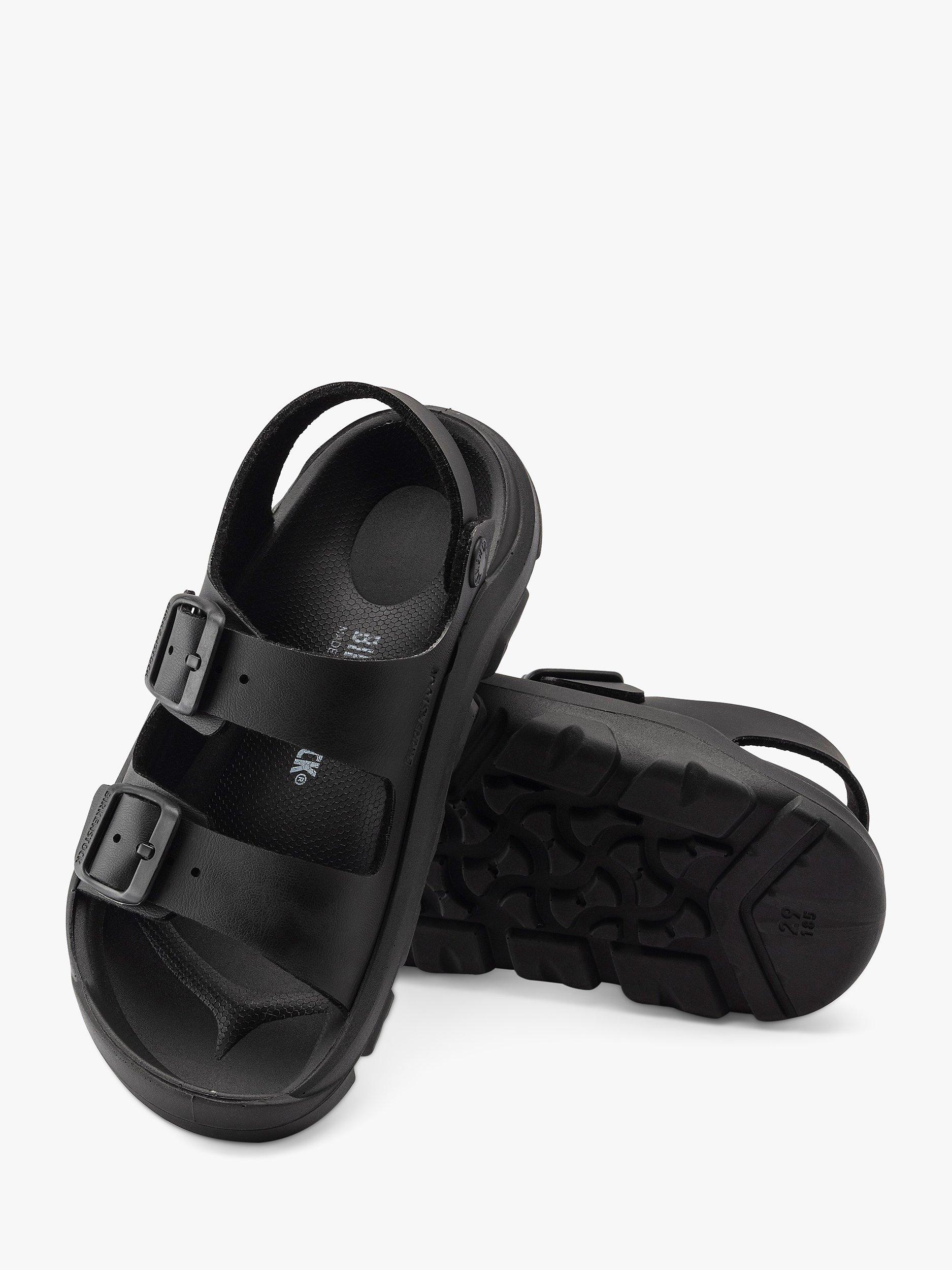 Product image 5 of 6, which shows Birkenstock Kids' Mogami Sandals, Black, 30