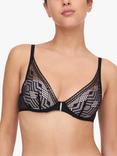 Passionata Ondine Plunge T-Shirt Bra, Black