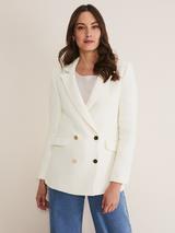 Phase Eight Sophin Corsage Jacket, Ivory