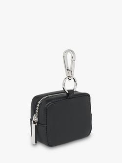 Whistles Bibi Mini Bag Keyring - view 2, Black