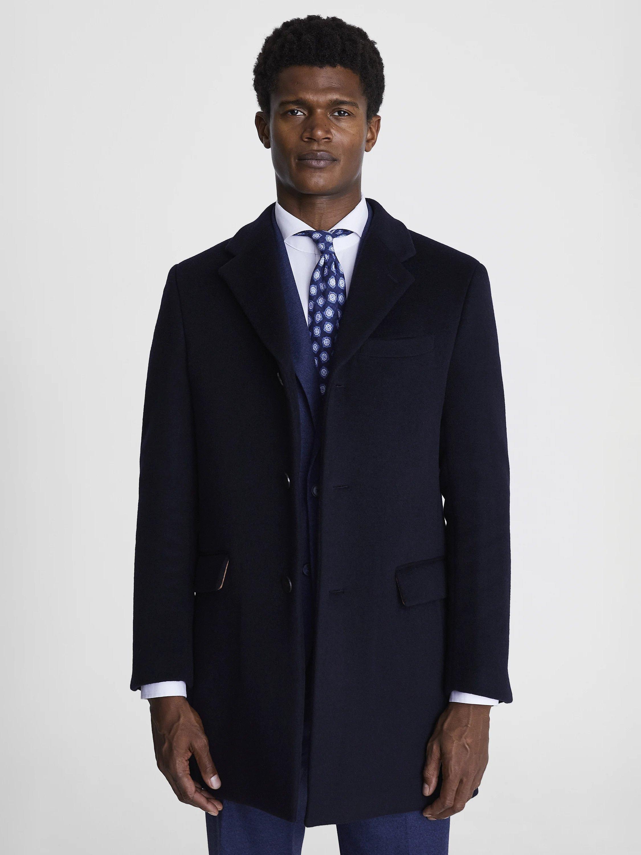 Moss Double Face Epsom Overcoat