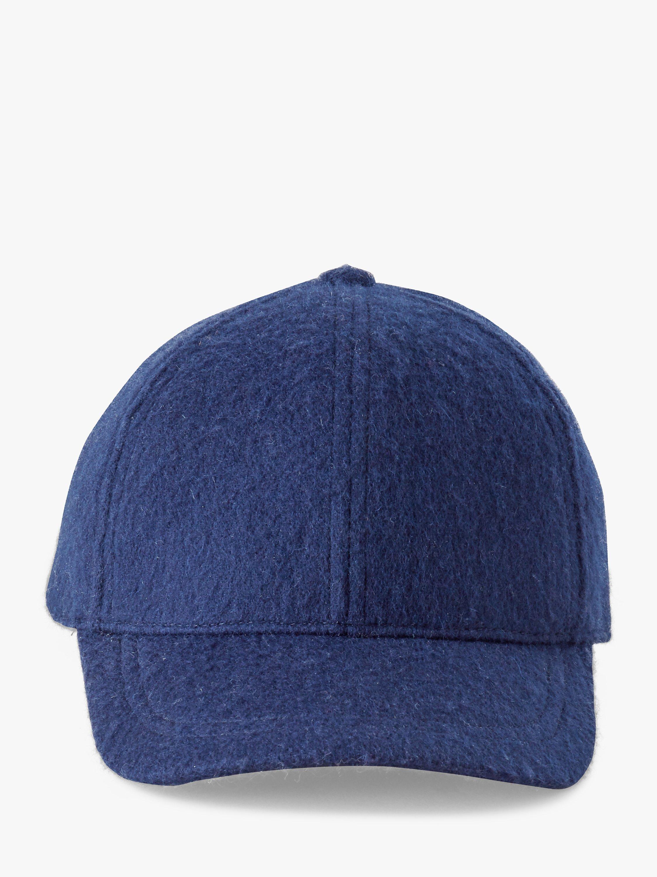 Mulberry Merino Wool Baseball Cap, Midnight