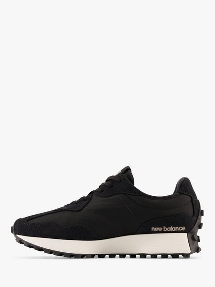 New Balance 327 Retro Running Trainers - view 2, Black