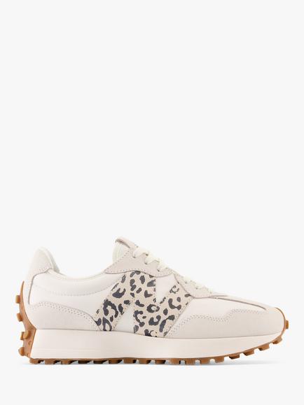 New Balance 327 Retro Running Trainers, Sea Salt/Animal