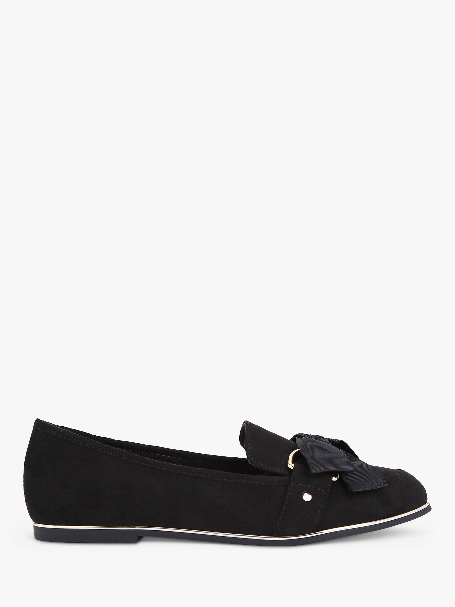 Product image 1 of 3, which shows KG Kurt Geiger Mable3 Suede Loafers, Black, 3
