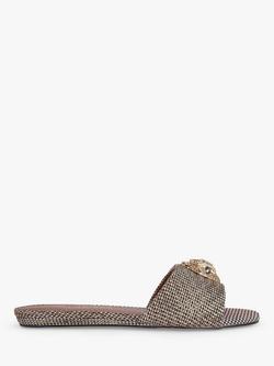 Kurt Geiger London Kensington Sliders, Beige, Beige